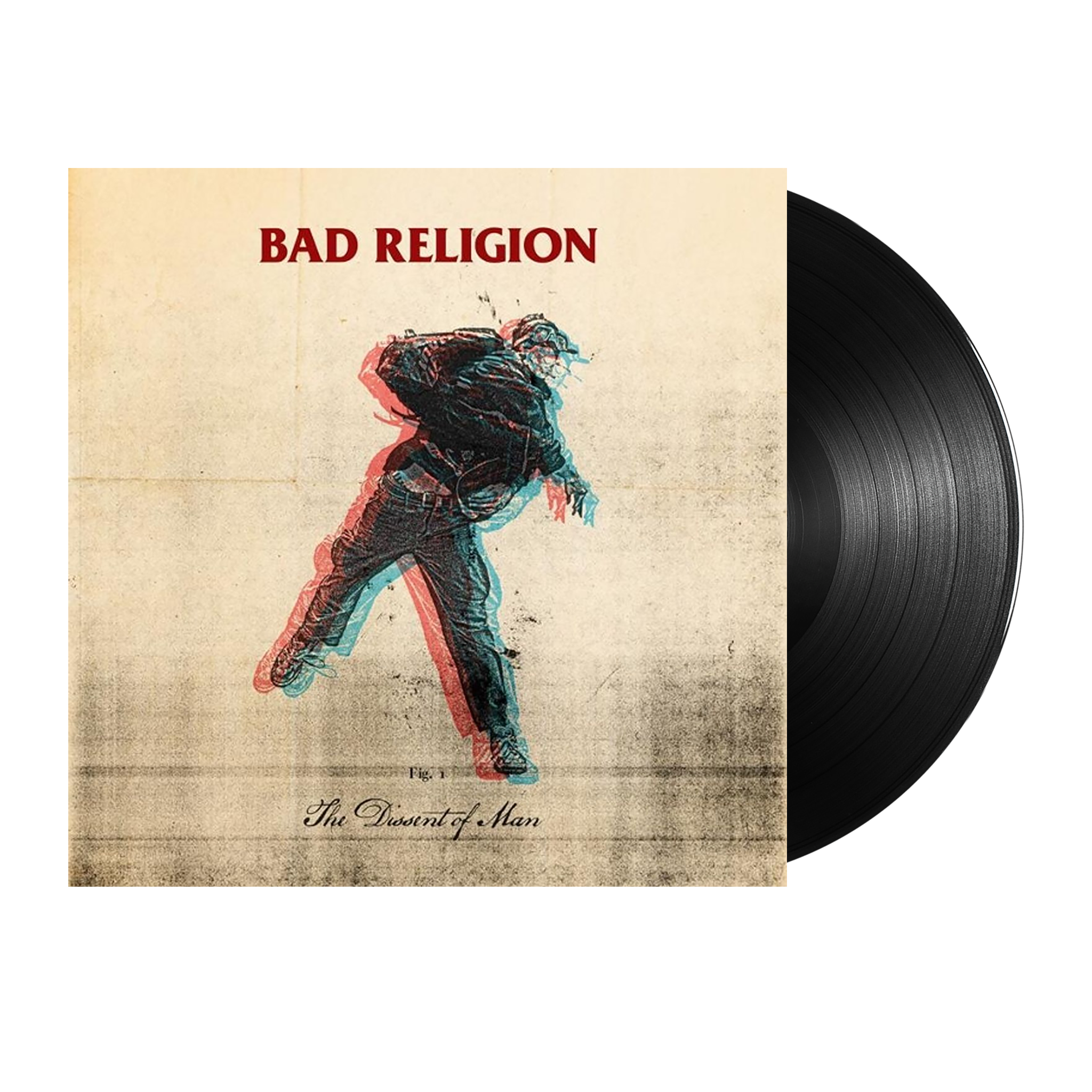Bad Religion (The Dissent Of Man) Black Vinyl