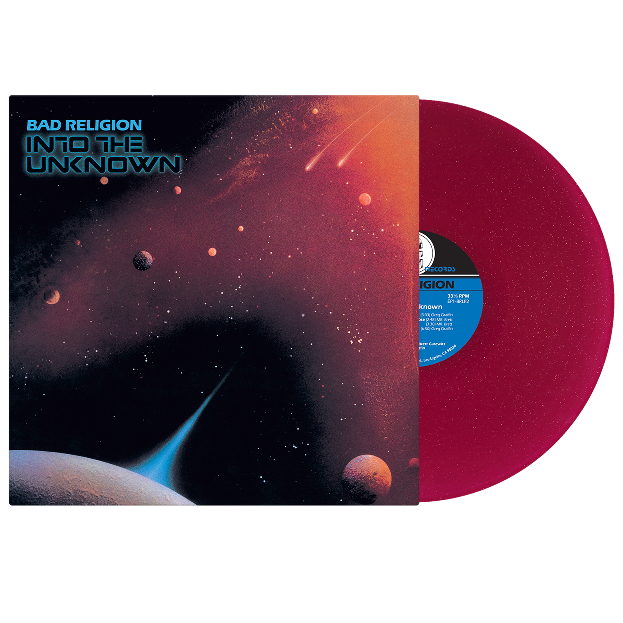 Bad Religion (Into The Unknown) Purple Glitter – Epitaph Records Europe