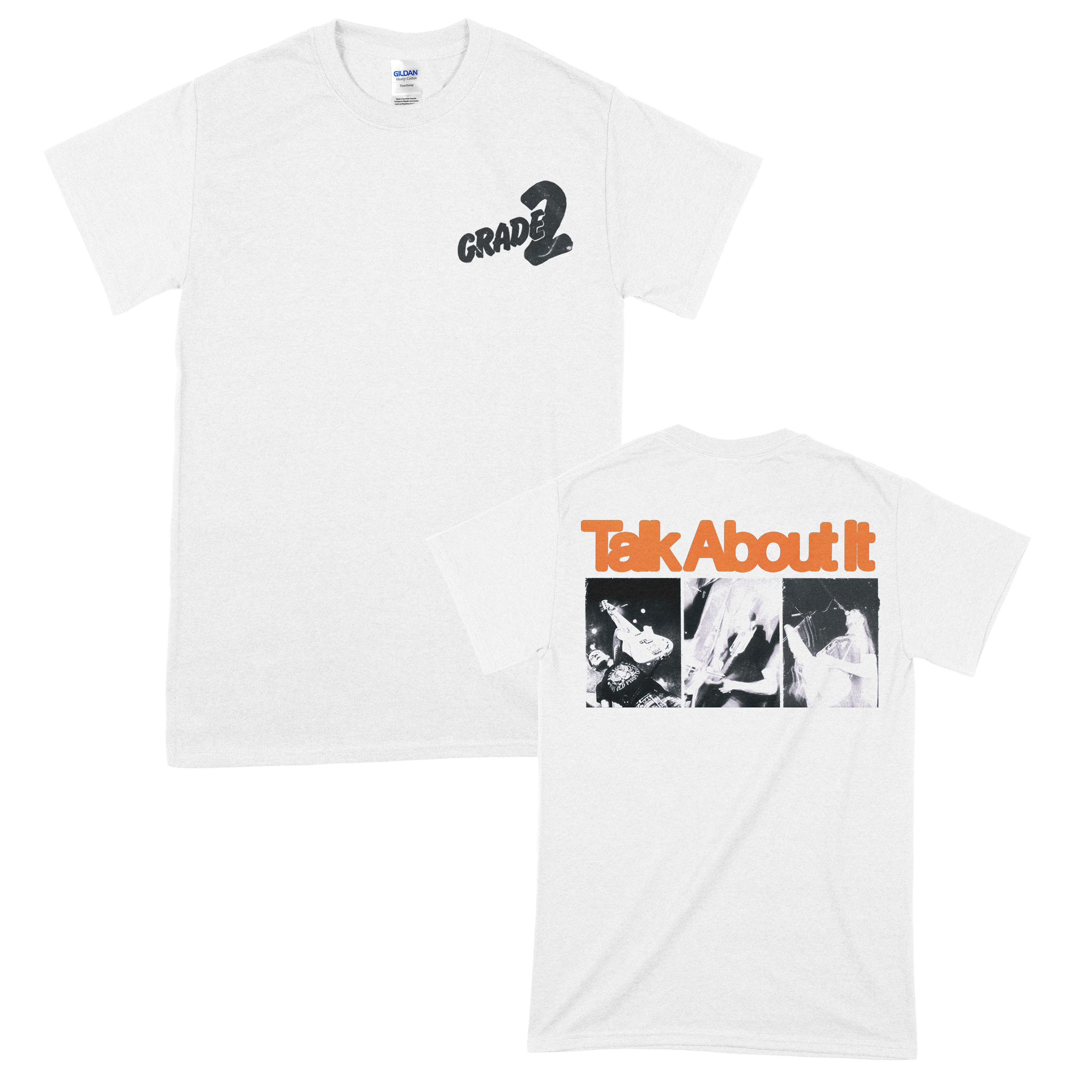 Grade 2 (Talk About It Band White) T-Shirt