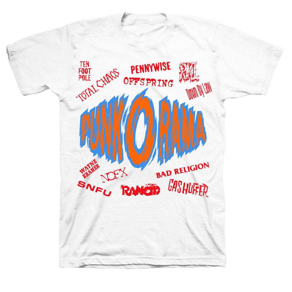 Punk-O-Rama (POR Logo White) T-Shirt